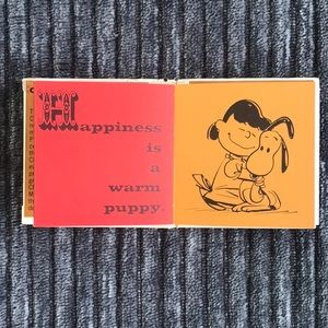 Vintage Happiness is a Warm Puppy